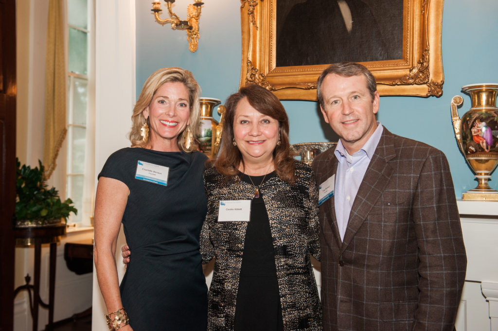 Charlotte and Craig Benson with Texas First Lady Cecilia Abbott